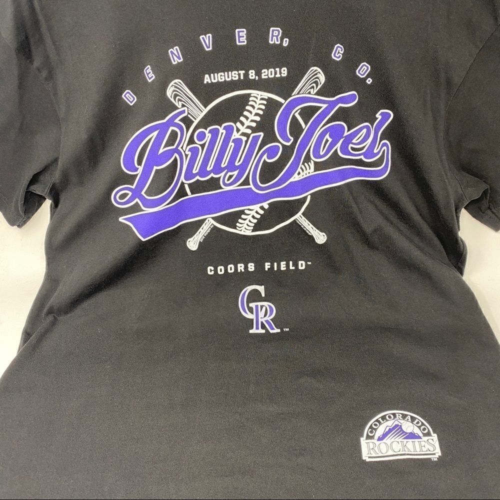 BILLY JOEL LIVE @ ROCKIES COORS FIELD OFFICIAL  Mens Size Large - Picture 5 of 12